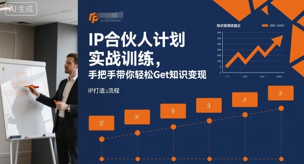 IP合伙人计划实战训练，手把手带你轻松Get知识变现-阿权资源社