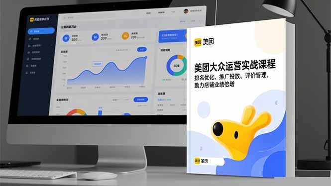 美团大众运营实战课程，排名优化、推广投放、评价管理，助力店铺业绩倍增-阿权资源社