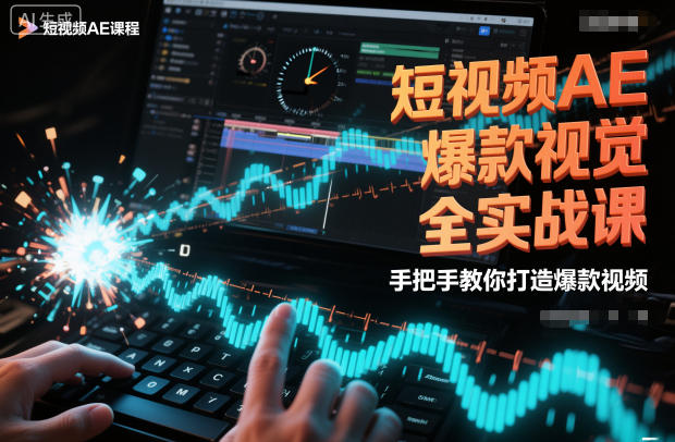 短视频AE爆款视觉全实战课，手把手教你打造爆款视频-阿权资源社