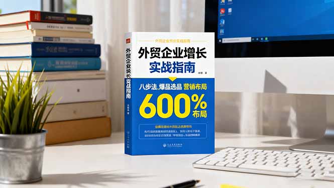 外贸企业增长实战指南，八步法、爆品选品、营销布局，业绩增长300%-阿权资源社