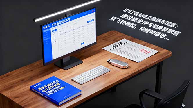 IP打造与成交高手变现营:通过商业IP+经典智慧双飞轮模型 构建持续收钱系统-阿权资源社