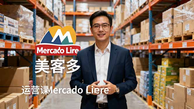 2025美客多Mercado Libre运营课：账号注册/产品上传/促销活动/自发货模式-阿权资源社
